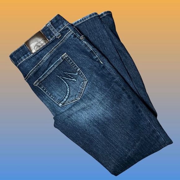 Maurice’s Dark Wash Straight Leg Jeans Size 7/8 - Picture 4 of 5